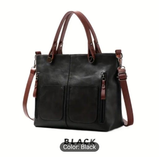 Single Shoulder Handbag ( Black OR Brown)
