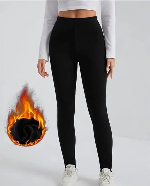Black Thick Leggings