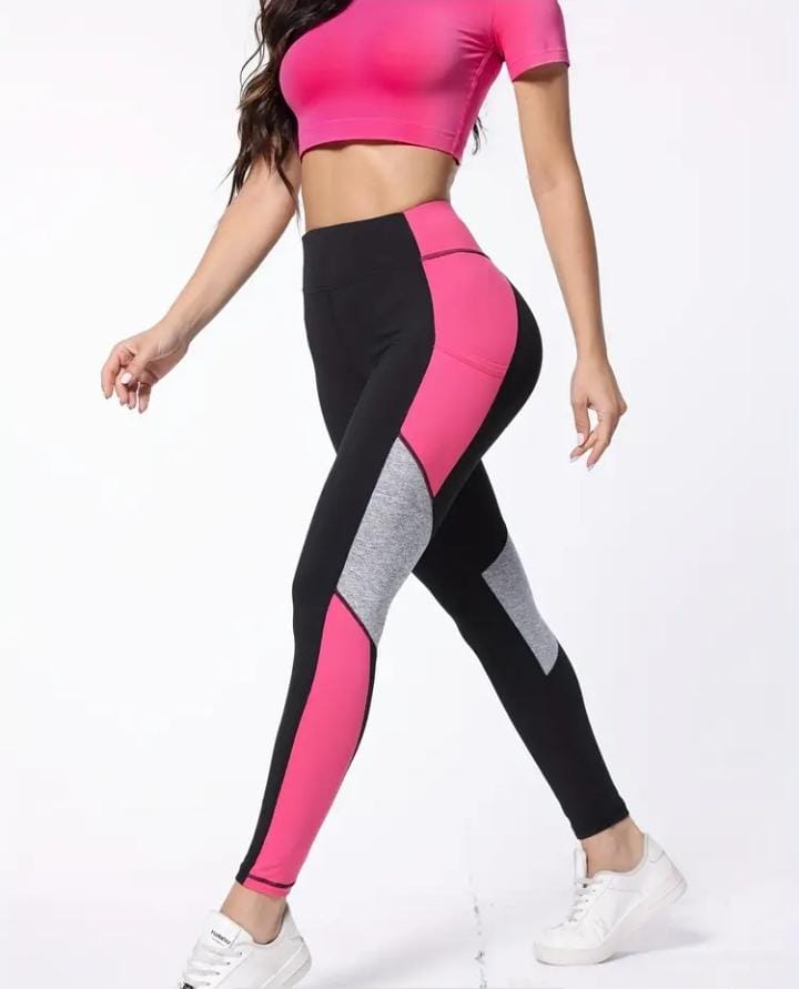 Rose Red 2pcs fitness set