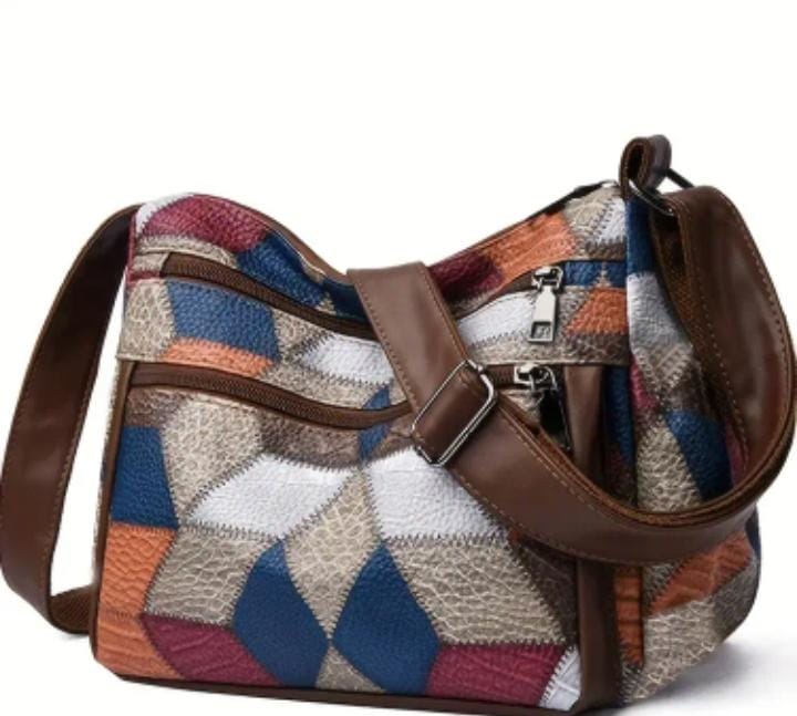Stylish plaid crossbody bag