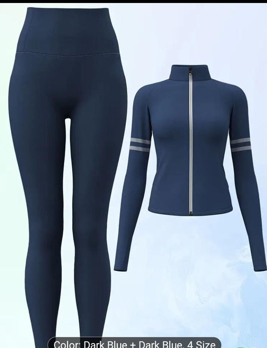 2pcs Jacket & Jogger Set